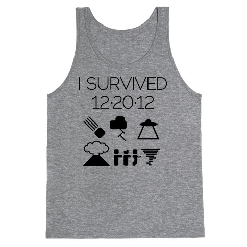 I Survived 12/20/12 Tank Top