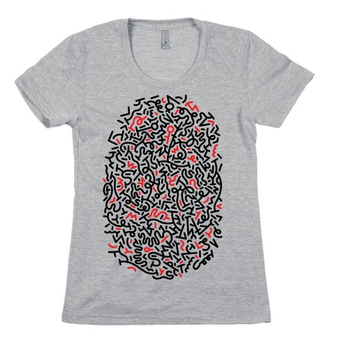 Metro Scribbles Womens T-Shirt