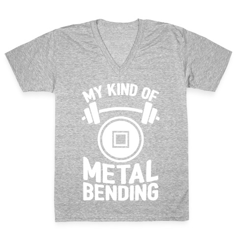 My Kind Of Metalbending V-Neck Tee Shirt