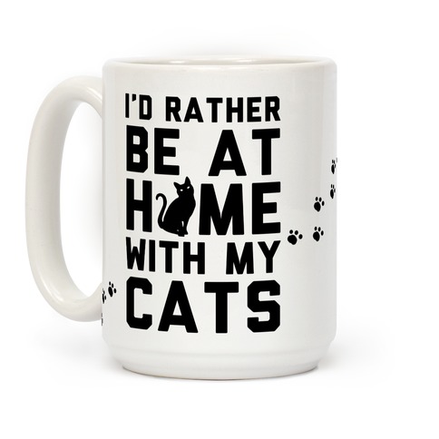 I love my cat more than people Cats Lover Ceramic Mug Coffee cups