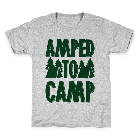 Amped To Camp Kids T-Shirt