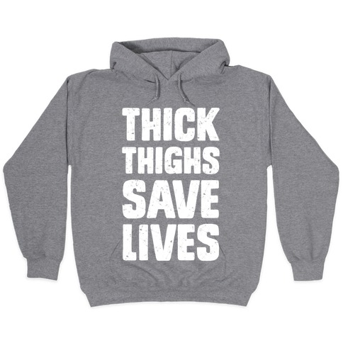 Fashionisgreat Thick Thighs Save Lives Unisex Crewneck Sweatshirt