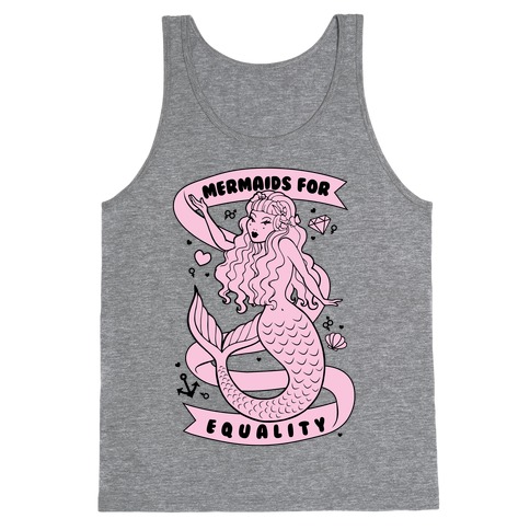 Mermaids For Equality Tank Top