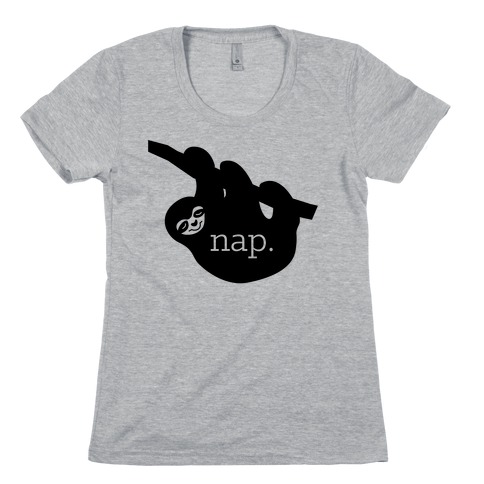 Sloth Nap Womens T-Shirt