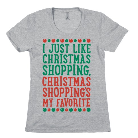 funny christmas shopping shirts