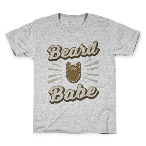 Beard Babe Kids T-Shirt
