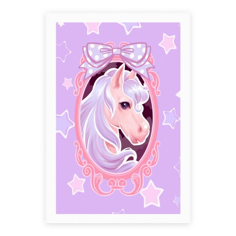 Pastel Magic Pony Poster