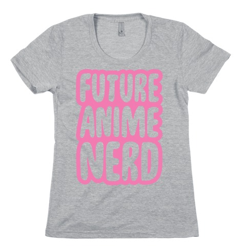 Future Anime Nerd Womens T-Shirt