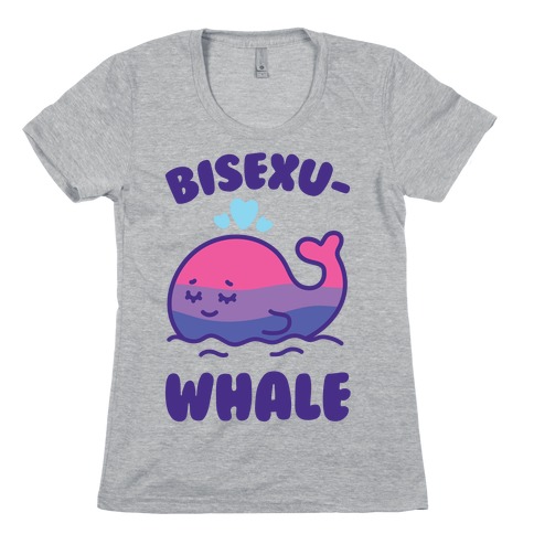 Bisexu-WHALE Womens T-Shirt