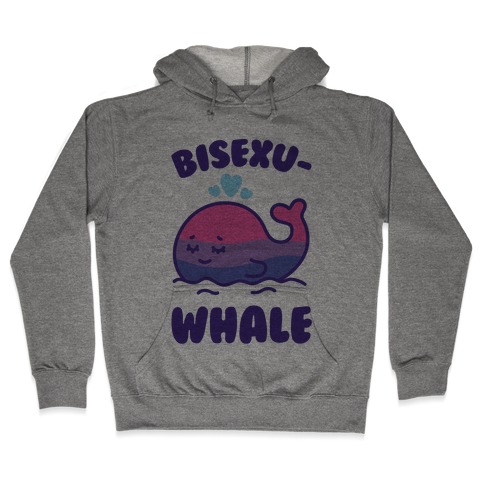 Bisexu-WHALE Hooded Sweatshirt