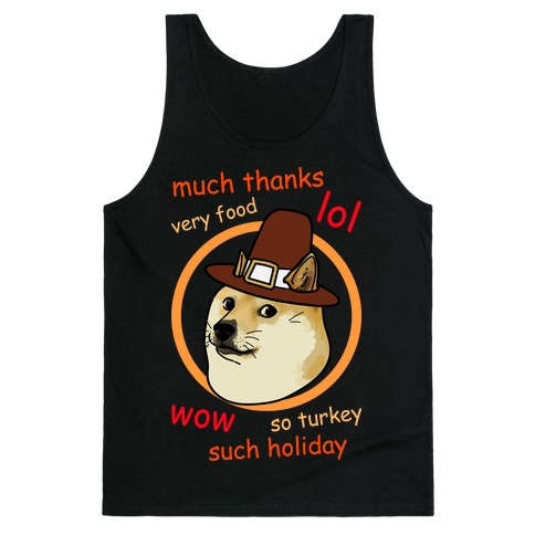 Doge Thanksgiving Tank Top