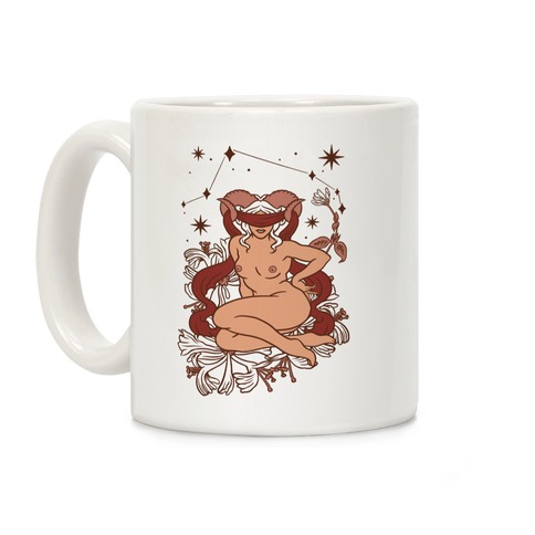 Zodiac Pinup Aries Coffee Mug