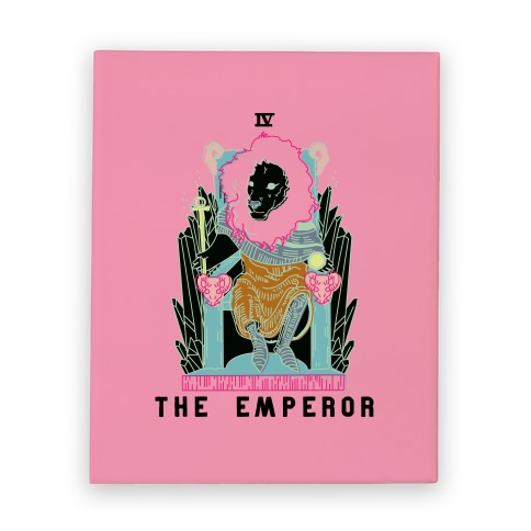 The Emperor Lion Canvas Print