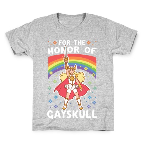 For the Honor of Gayskull Kids T-Shirt