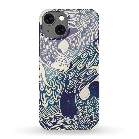 Swirling Wave Otter Phone Case