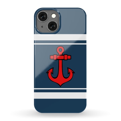 Anchors and Stripes Phone Case
