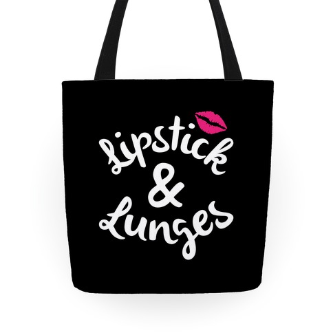 Lipstick & Lunges Tote
