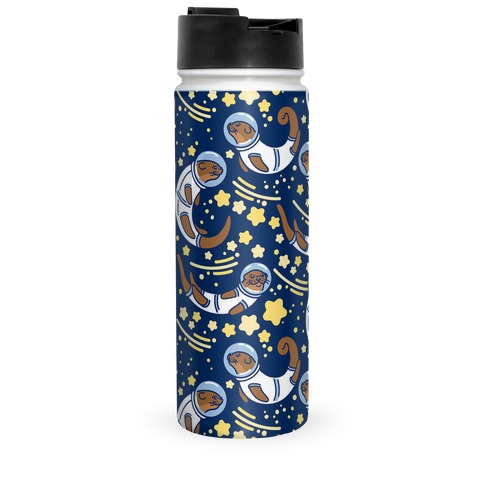 Otters In Space Travel Mug