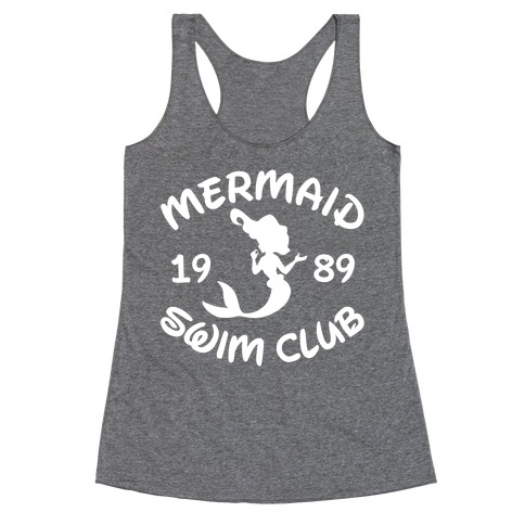Mermaid Swim Club Racerback Tank Top