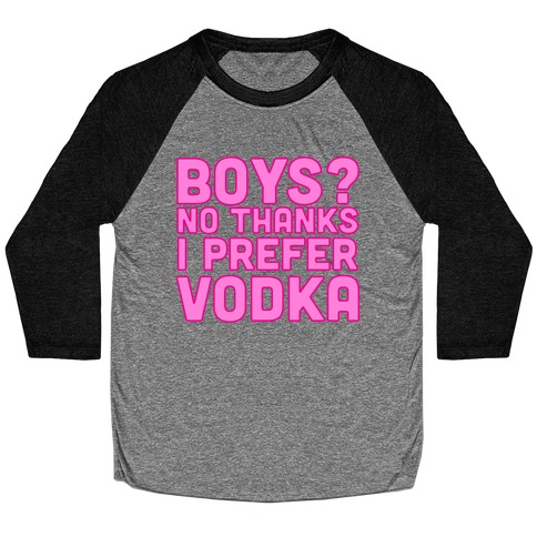 Vodka > Boys Baseball Tee