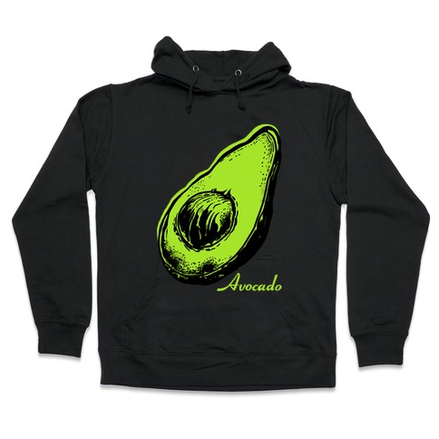 Pop Art Avocado Hooded Sweatshirt