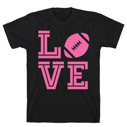 L (Football) V E T-Shirt