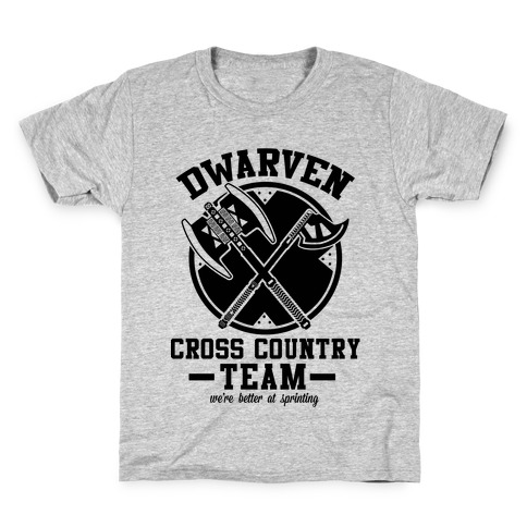 Dwarven Cross Country Team Kids T-Shirt