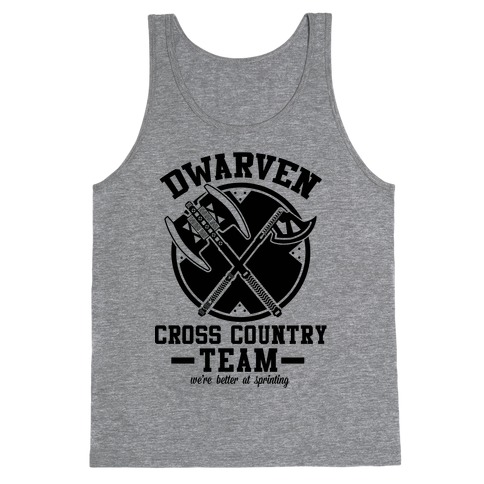 Dwarven Cross Country Team Tank Top