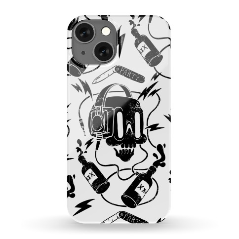 Party Skull Phone Case