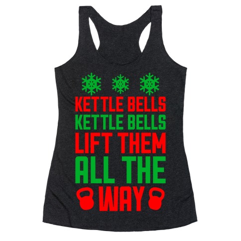 Kettle Bells, Kettle Bells Racerback Tank Top