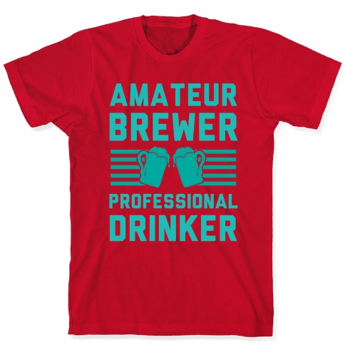 Professional brewer t-shirt