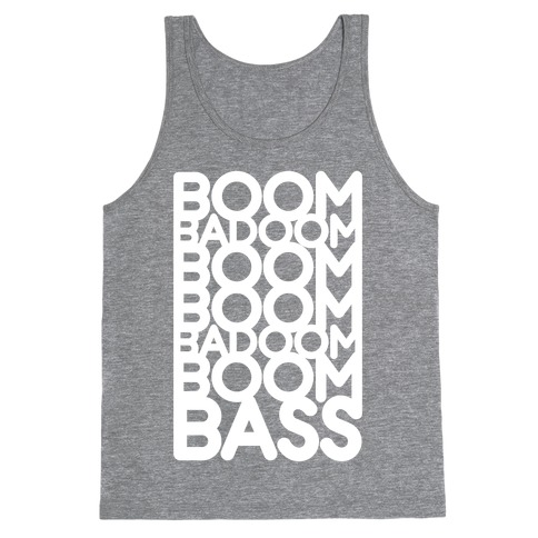 That Super Bass (White Ink) Tank Top