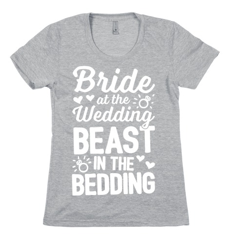 Bride At The Wedding Womens T-Shirt
