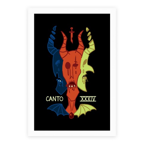 Dante's Lucifer Poster