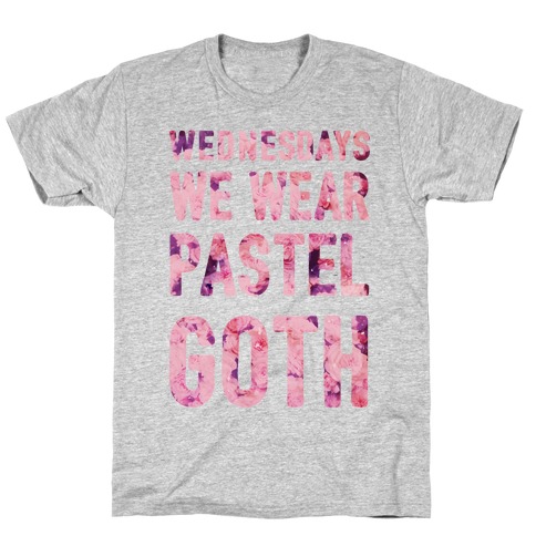 Wednesdays We Wear Pastel Goth T-Shirt