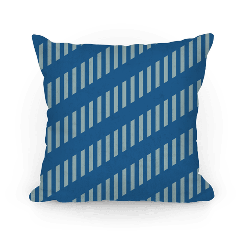 Ravenclaw Diagonal and Vertical Crest Stripes - Pillows - HUMAN