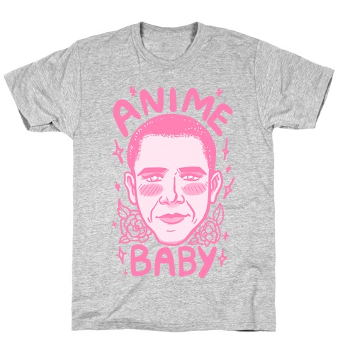 Anime Baby Obama T-Shirt