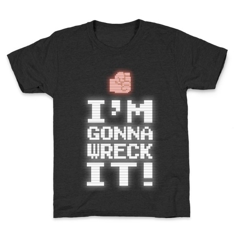 Wreck It! Retro Gaming Kids T-Shirt
