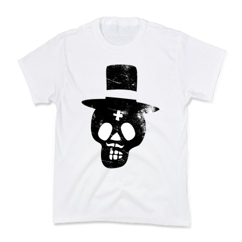 Sugar Skull Groom Kids T-Shirt
