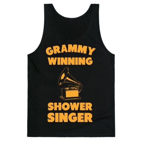 Grammy Winning Shower Singer Tank Top