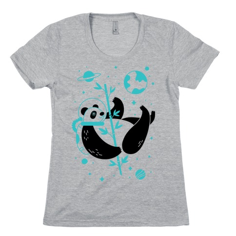 Space Panda Womens T-Shirt