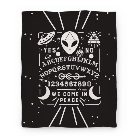 Ouija Board Quilt Blanket – Secret Darkness