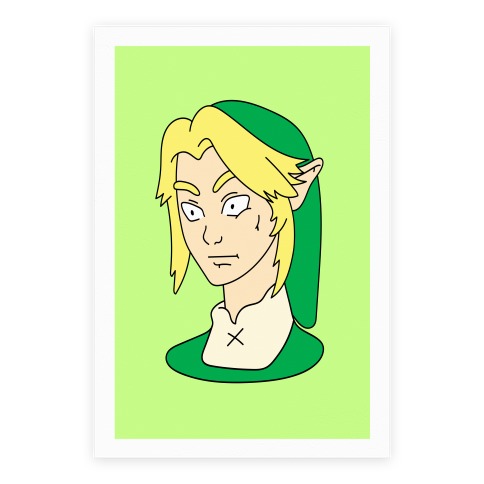 Link Face Parody Poster