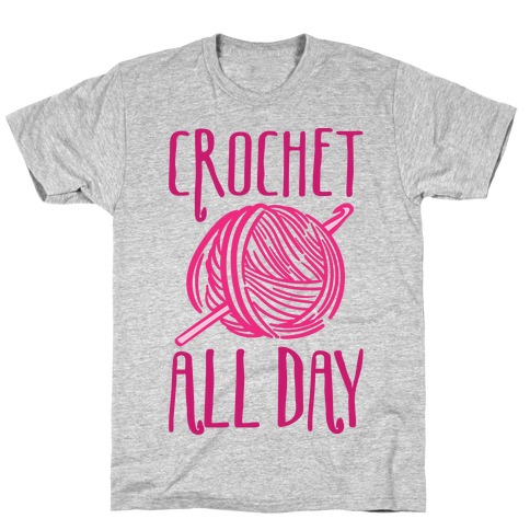 Crochet All Day T-Shirt