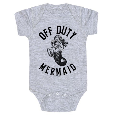 Off Duty Mermaid Baby One-Piece