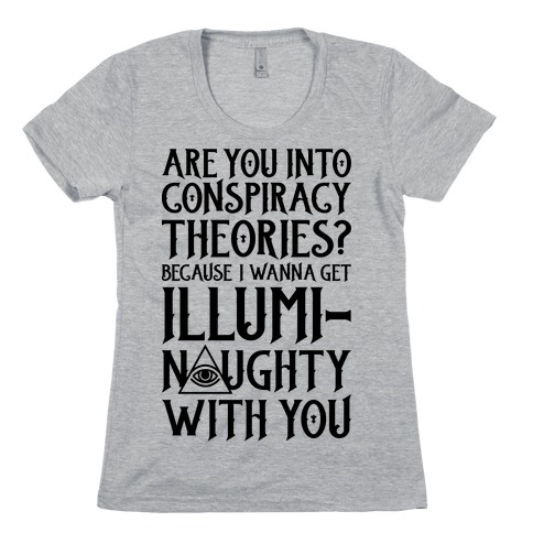 Illumi-naughty Womens T-Shirt
