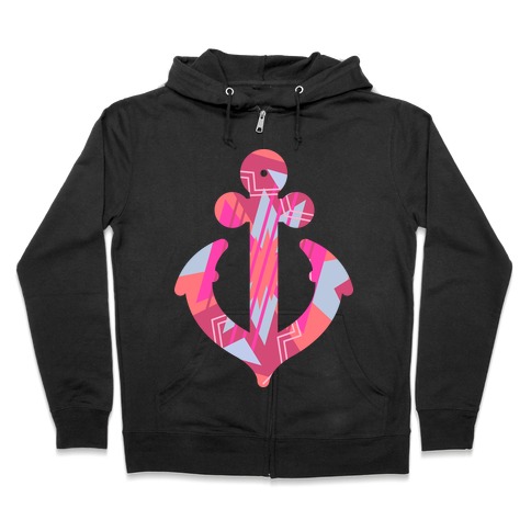 Aztec Anchor Hoodie Lookhuman