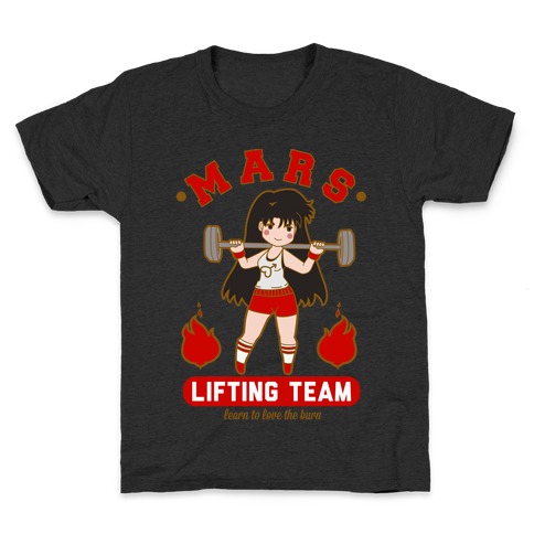 Mars Lifting Team Parody Kids T-Shirt