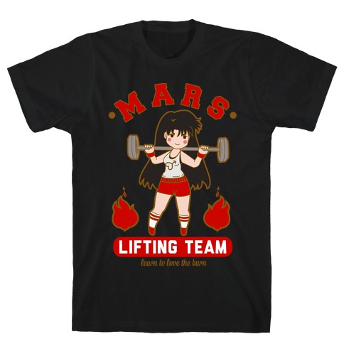 Mars Lifting Team Parody T-Shirt