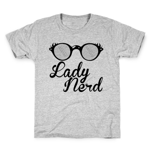 Lady Nerd Kids T-Shirt